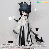 Lunar Lore Series White Pastor 1/8 BJD Clothing Set