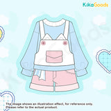 Twinkle Polaris Series Cat Suspender Pants 1/8 BJD Clothing Set【Shipped in May./Jun. 2026】