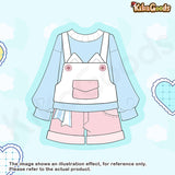 Twinkle Polaris Series Cat Suspender Pants 1/8 BJD Clothing Set【Shipped in May./Jun. 2026】