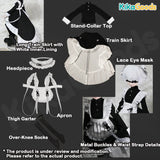 Mita All Male Characters Series Cyberpunk Maid 1/8 BJD Clothing Set【Shipped in Jun./Jul. 2026】