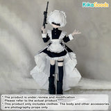 Mita All Male Characters Series Cyberpunk Maid 1/8 BJD Clothing Set【Shipped in Jun./Jul. 2026】
