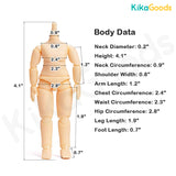 PICCODO P10 1/12 Action Figure BJD Body