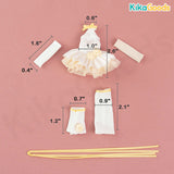 Mushroom Mycelium Naming Series 1/12 BJD Clothing Set