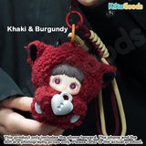 British Style Color-Blocked Woven Phone Strap