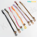 British Style Color-Blocked Woven Phone Strap