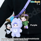 DIY Plush Toy with Punched Holes Accessory Lanyard