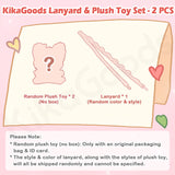 KikaGoods Lanyard & Plush Toy Set