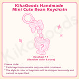KikaGoods Handmade Cute Mini Bean Pendant Keychain