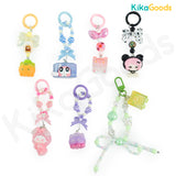 KikaGoods Handmade Cute Mini Bean Pendant Keychain