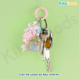 KikaGoods Handmade Cute Mini Bean Pendant Keychain