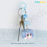 KikaGoods Handmade Cute Mini Bean Pendant Keychain