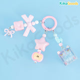 KikaGoods Handmade Cute Mini Bean Pendant Keychain