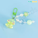 KikaGoods Handmade Cute Mini Bean Pendant Keychain