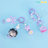KikaGoods Handmade Cute Mini Bean Pendant Keychain