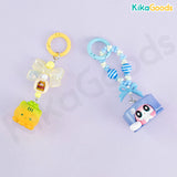 KikaGoods Handmade Cute Mini Bean Pendant Keychain