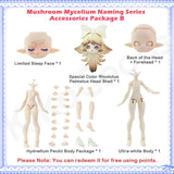 Mushroom Mycelium Naming Series Accessories Package Set