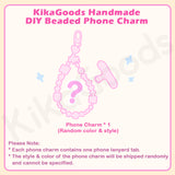 KikaGoods Handmade DIY Beaded Phone Charm