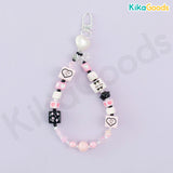 KikaGoods Handmade DIY Beaded Phone Charm