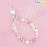 KikaGoods Handmade DIY Beaded Phone Charm