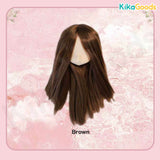 Momotale 1/8 MJD Action Figure Blank Rooted Hair Head Accessories