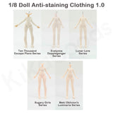 BJD/MJD Action Figure Anti-staining Clothing