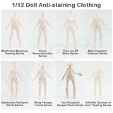 BJD/MJD Action Figure Anti-staining Clothing