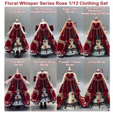 Floral Whisper Series Rose 1/12 Clothing Set