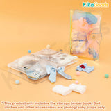 Doll Clothes Storage Binder Book