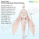 Penny's Box Luluya Cloud Feather Pavilion Series 1/8 Action Figure BJD Winged Body