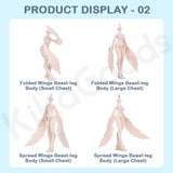Penny's Box Luluya Cloud Feather Pavilion Series 1/8 Action Figure BJD Winged Body