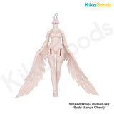 Penny's Box Luluya Cloud Feather Pavilion Series 1/8 Action Figure BJD Winged Body
