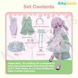 National Style Series Peach Oolong 1/8 BJD Clothing Set