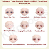 Thousand Toast Banquet Series 1/8 MJD Face Piece Accessories【Shipped in Aug./Sept. 2026】