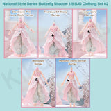 National Style Series Butterfly Shadow 1/8 BJD Clothing Set【Shipped in Sept. /Oct. 2026】
