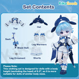 Fairy Tale Sparkling Whale 1/6 BJD Clothing Set【Shipped in Sept. /Oct. 2026】