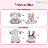 Penny's Box Mouse Chef Series 1/8 BJD Clothing Set