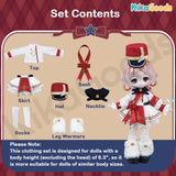 Fairy Tale Series Crown Feather Etiquette 1/6 BJD Clothing Set