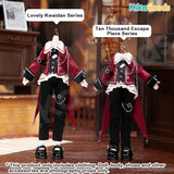 Fairy Tale Series Crimson Silver Nightwalk 1/8 BJD Clothing Set【Shipped in Sept. /Oct. 2026】