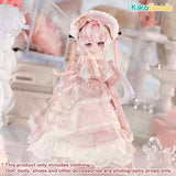 Floral Whisper Series Peach Waltz 1/8 BJD Clothing Set