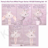 Penny's Box Pure White Prayer Series 1/8 BJD Clothing Set【Shipped in Oct./Nov. 2026】