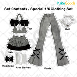 Grey Rainy Season Series BJD Clothing Set【Shipped in Oct./Nov. 2026】