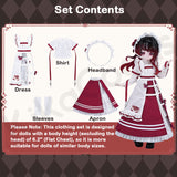 Fairy Tale Series Rose & Butterfly Dance 1/8 BJD Clothing Set