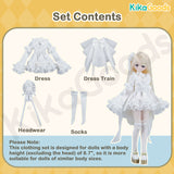 Fairy Tale Series White Night Saintess Special 1/6 BJD Clothing Set