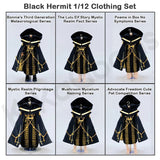 Tarot Series Black Hermit Clothing Set【Shipped in Oct./Nov. 2026】