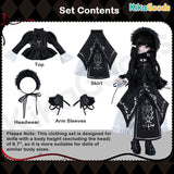 Fairy Tale Series Night Butterfly Silent Rite Special 1/6 BJD Clothing Set