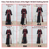 Fairy Tale Series Crown of the Night 1/8 BJD Clothing Set【Shipped in Nov./Dec. 2026】