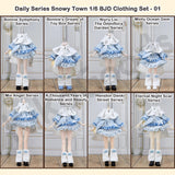 Daily Series Snowy Town 1/6 BJD Clothing Set