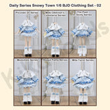 Daily Series Snowy Town 1/6 BJD Clothing Set