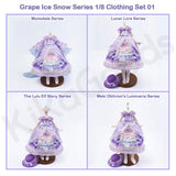 Grape Ice Snow Series 1/8 Clothing Set
