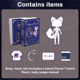Mova Planet Fox Series Action Figure - Body Doll (With Head)